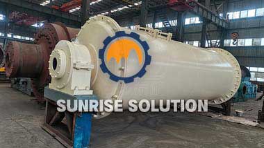 Lepidolite ore powder ball mill shows its talents