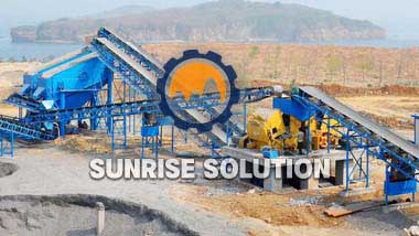 XKJ GROUP 50-ton sand production line exported to Southeast Asia