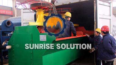 Graphite Flotation Line-Shipped from Namibia