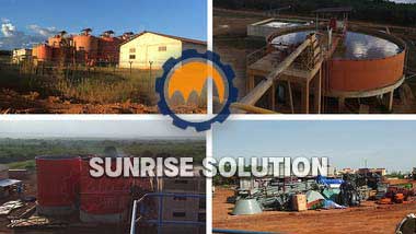 Optimization method of grinding process of rock and gold ore selection plant