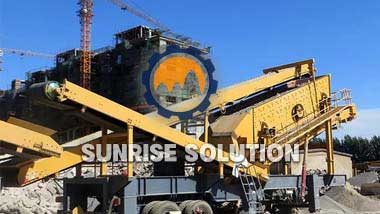 How to match a large gravel production line with a hourly output of 800 to 1,000 tons?
