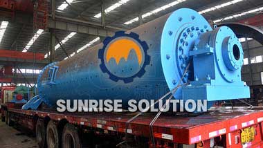 Specifications and applications of 1856 overflow ball mill