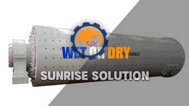 Explain the difference between wet ball mills and dry ball mills