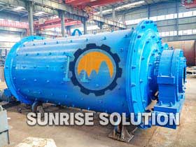 Gold ore ball mill