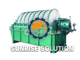 Disc vacuum filter