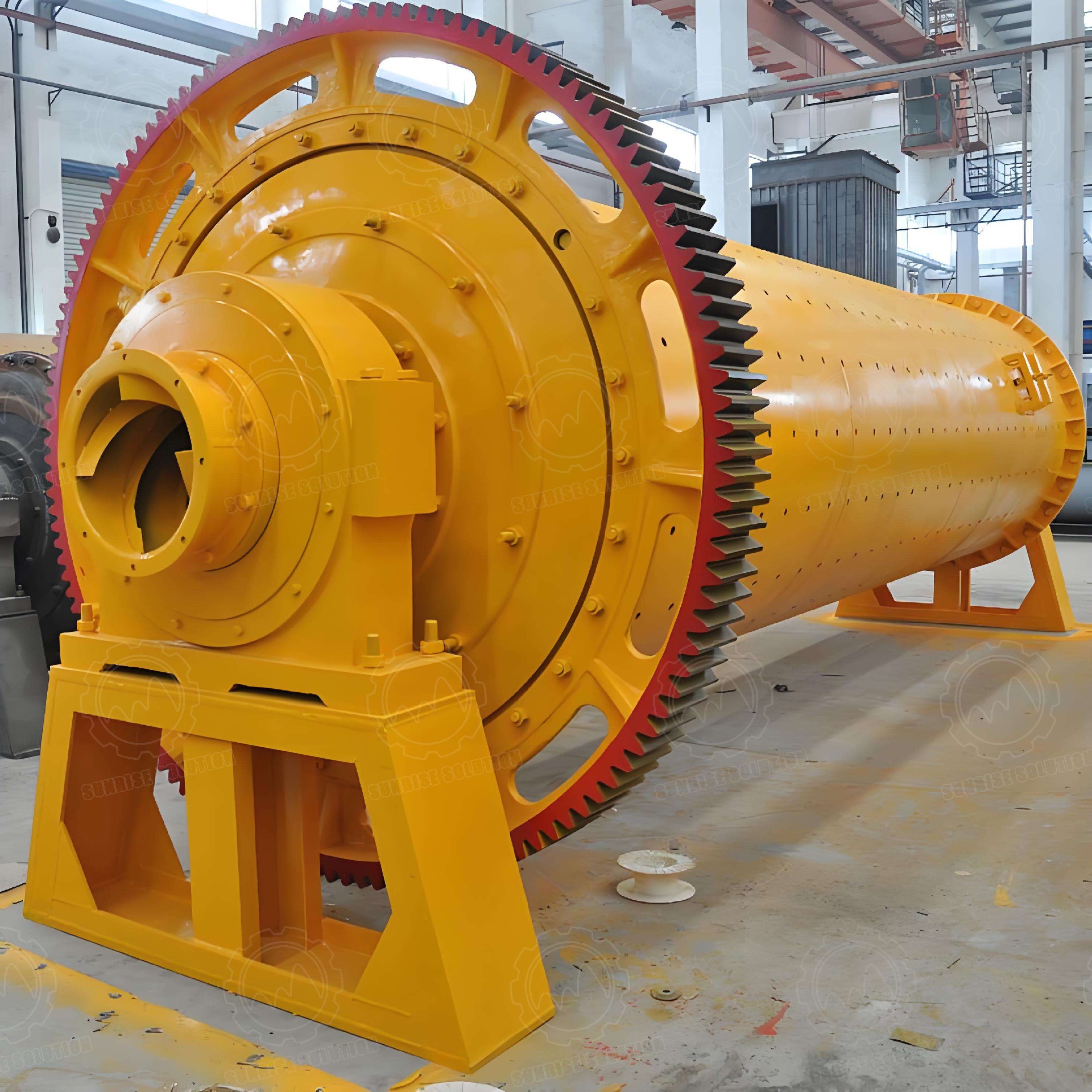 Green development of steel slag rod mill saves energy consumption and long service life