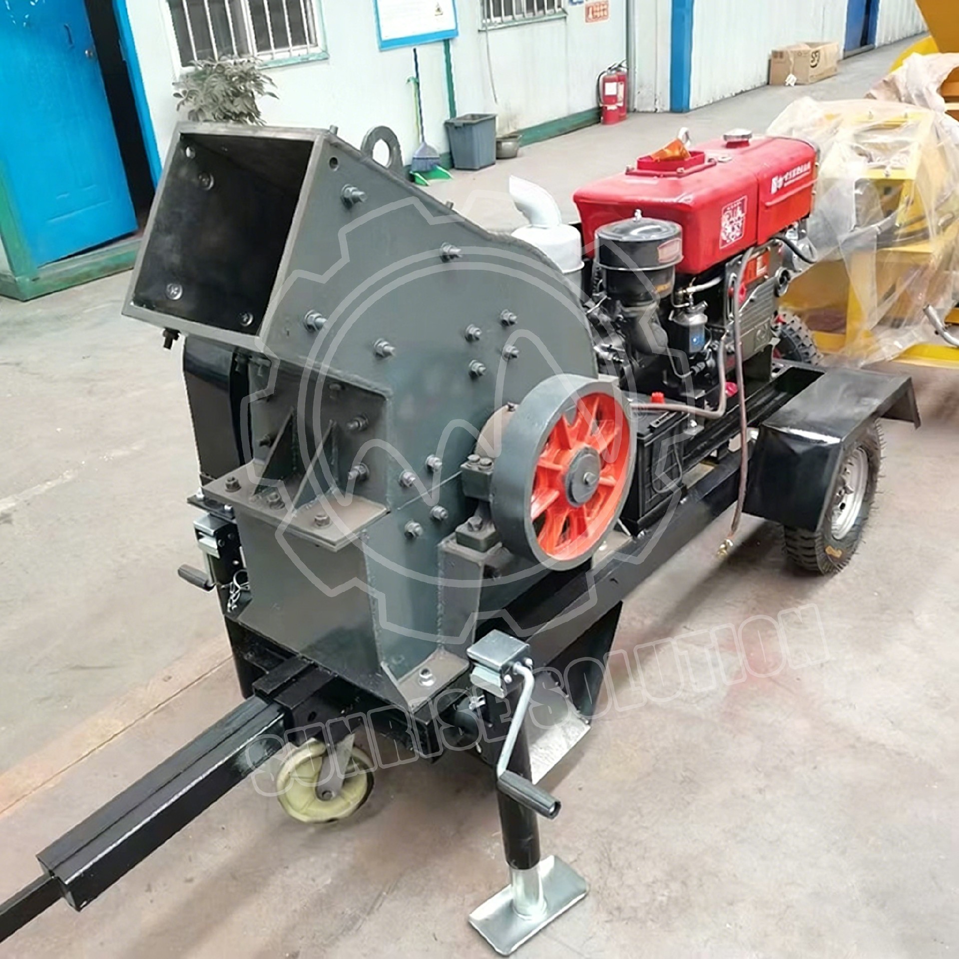 Mobile Portable Hammer Crusher