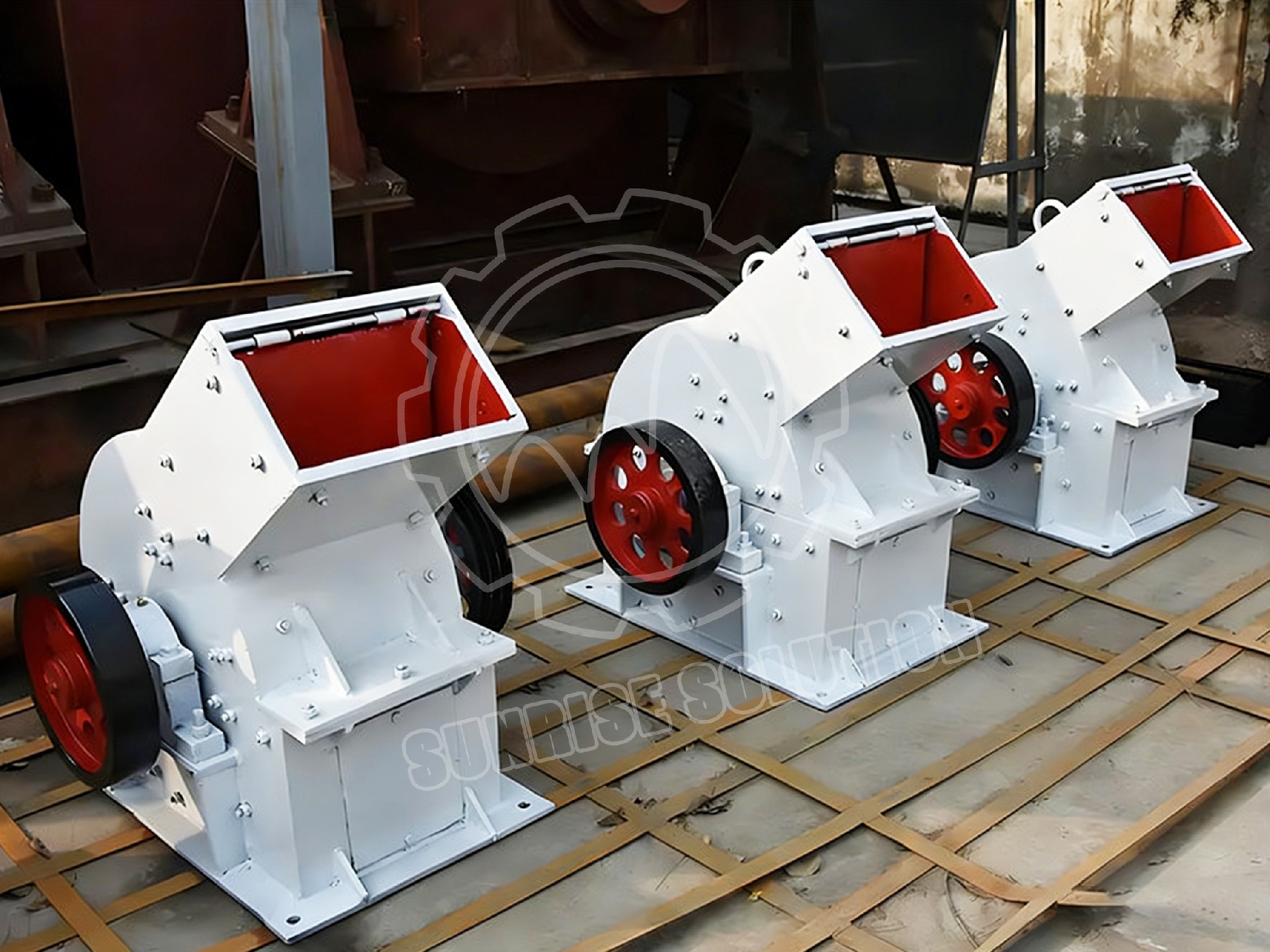 Hammer crusher machine