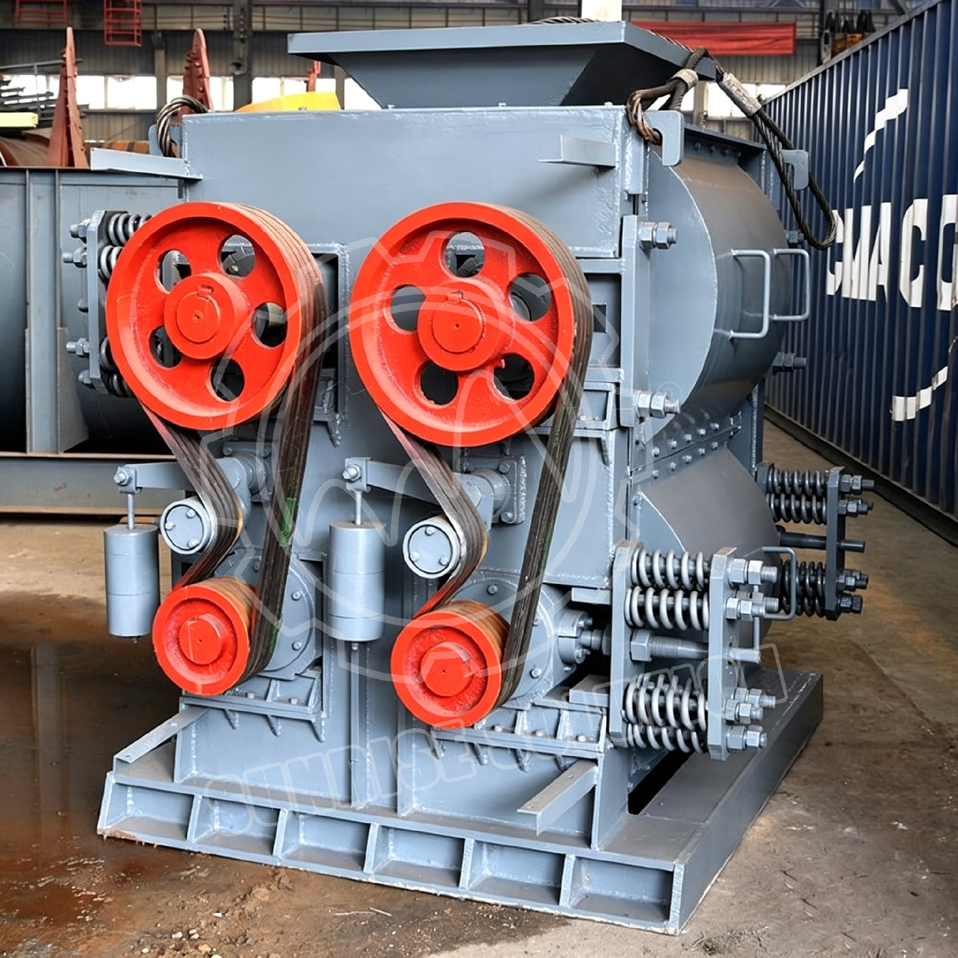 Four roll crusher