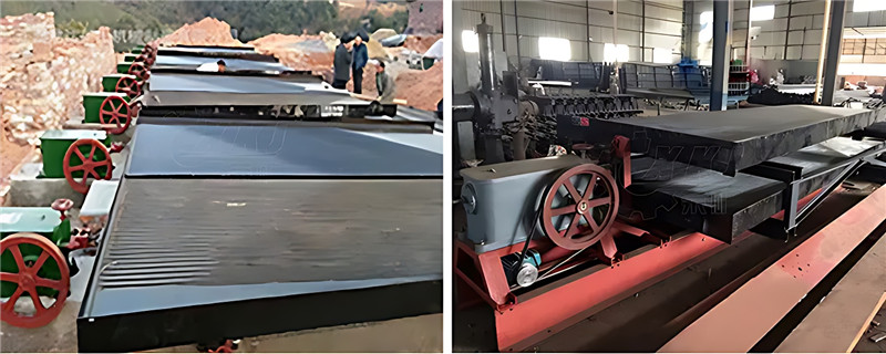 Gold mine shaking equipment