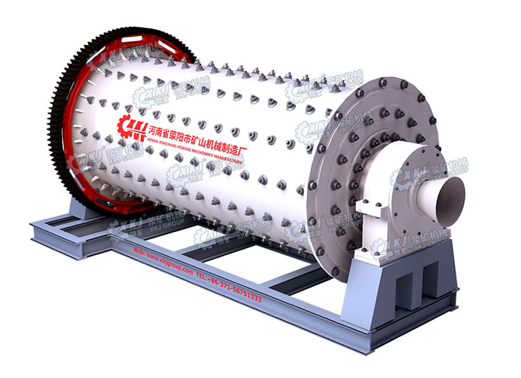 Ore dressing ball mill