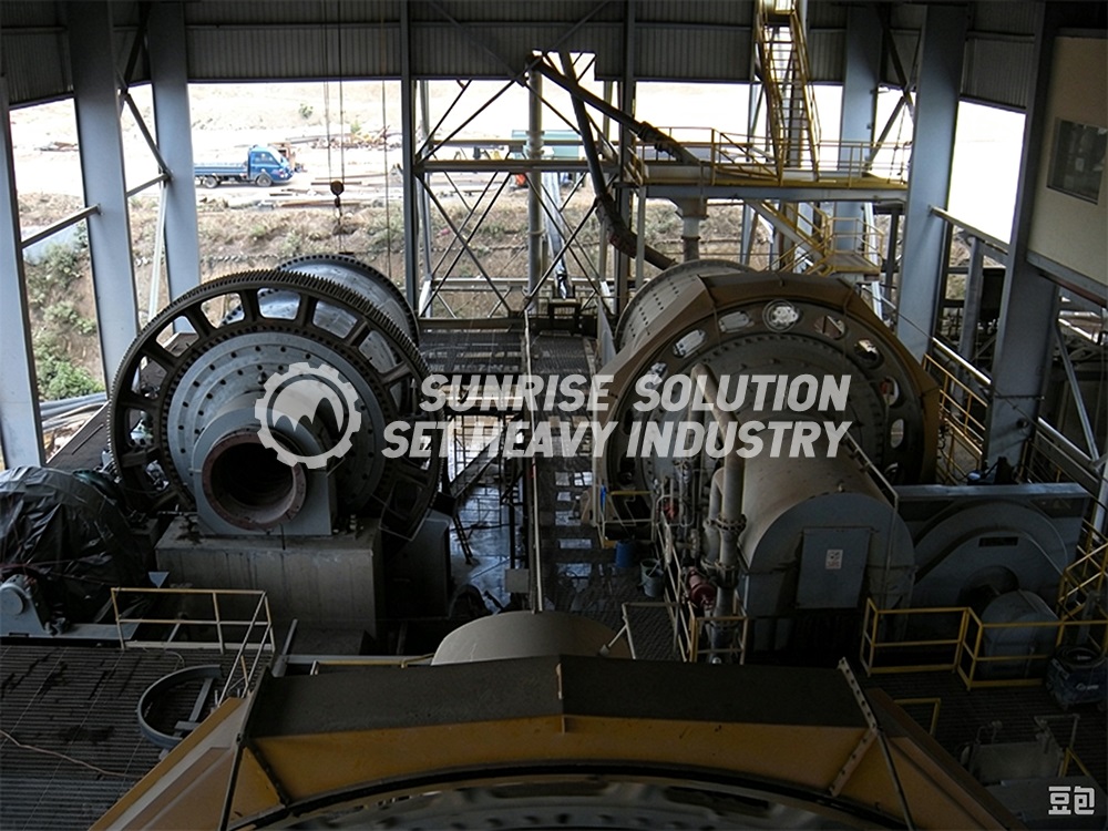 Long cylinder ball mill
