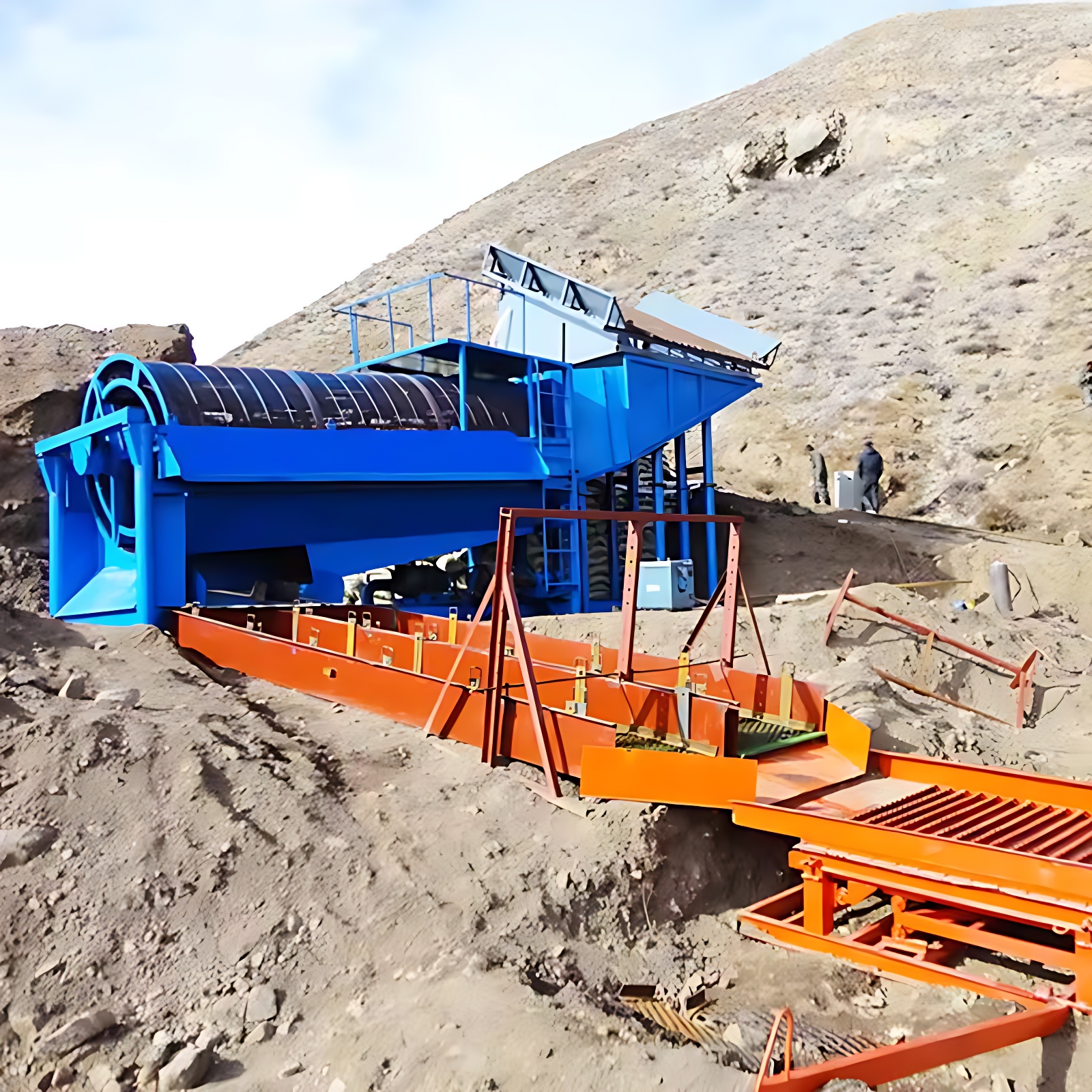 Chrome washing plant