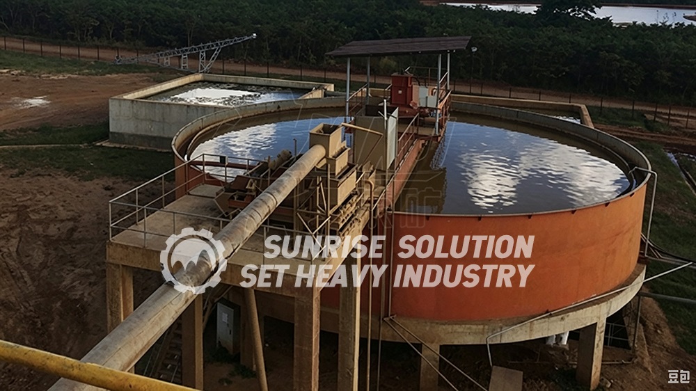Process flow of sand crusher production line