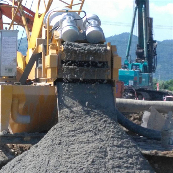 Tailings dry discharge