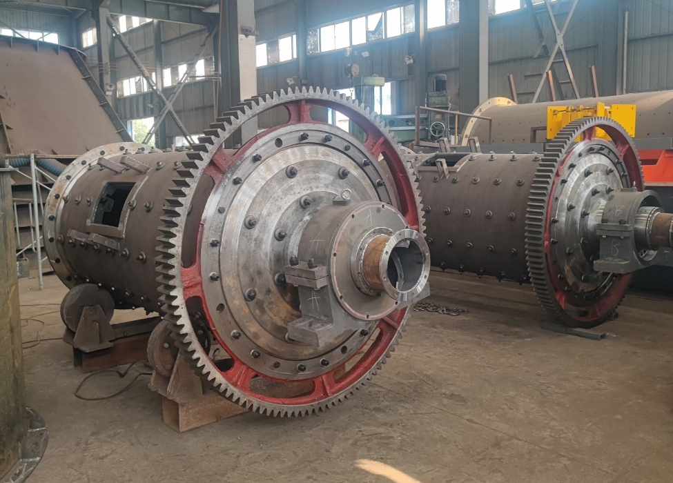 Single warehouse ball mill