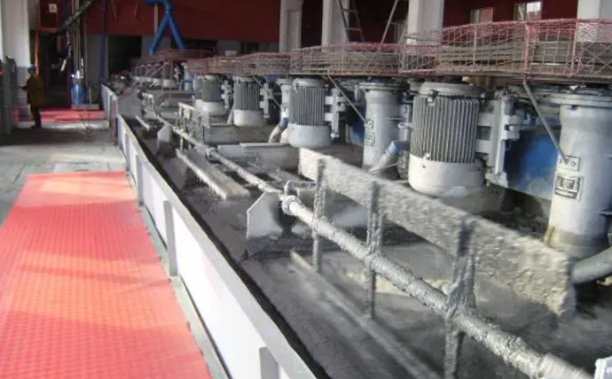 Nickel ore dressing process