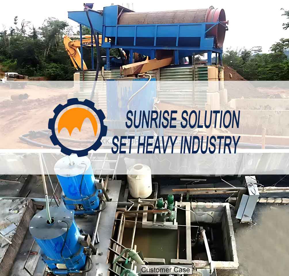 Gold ore dressing process2