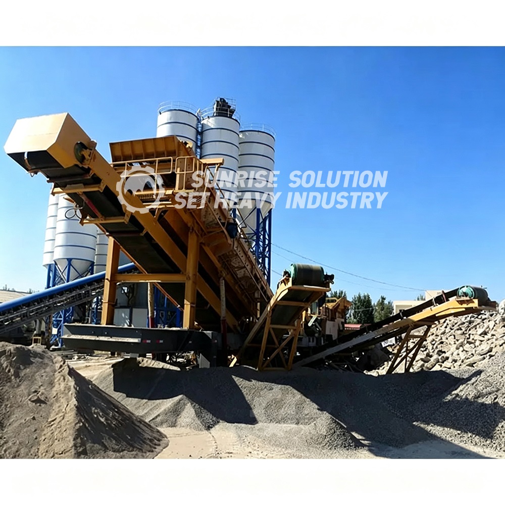 Gold ore processing plant-
