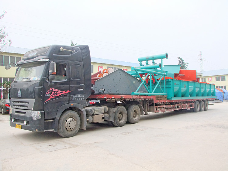 Linear vibrating screen