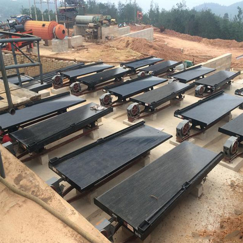 Gold mine shaking table equipment