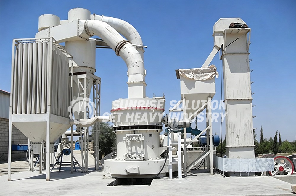 Copper ore process line
