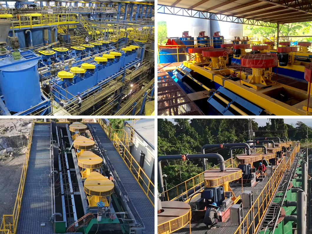 Nickel ore flotation machine