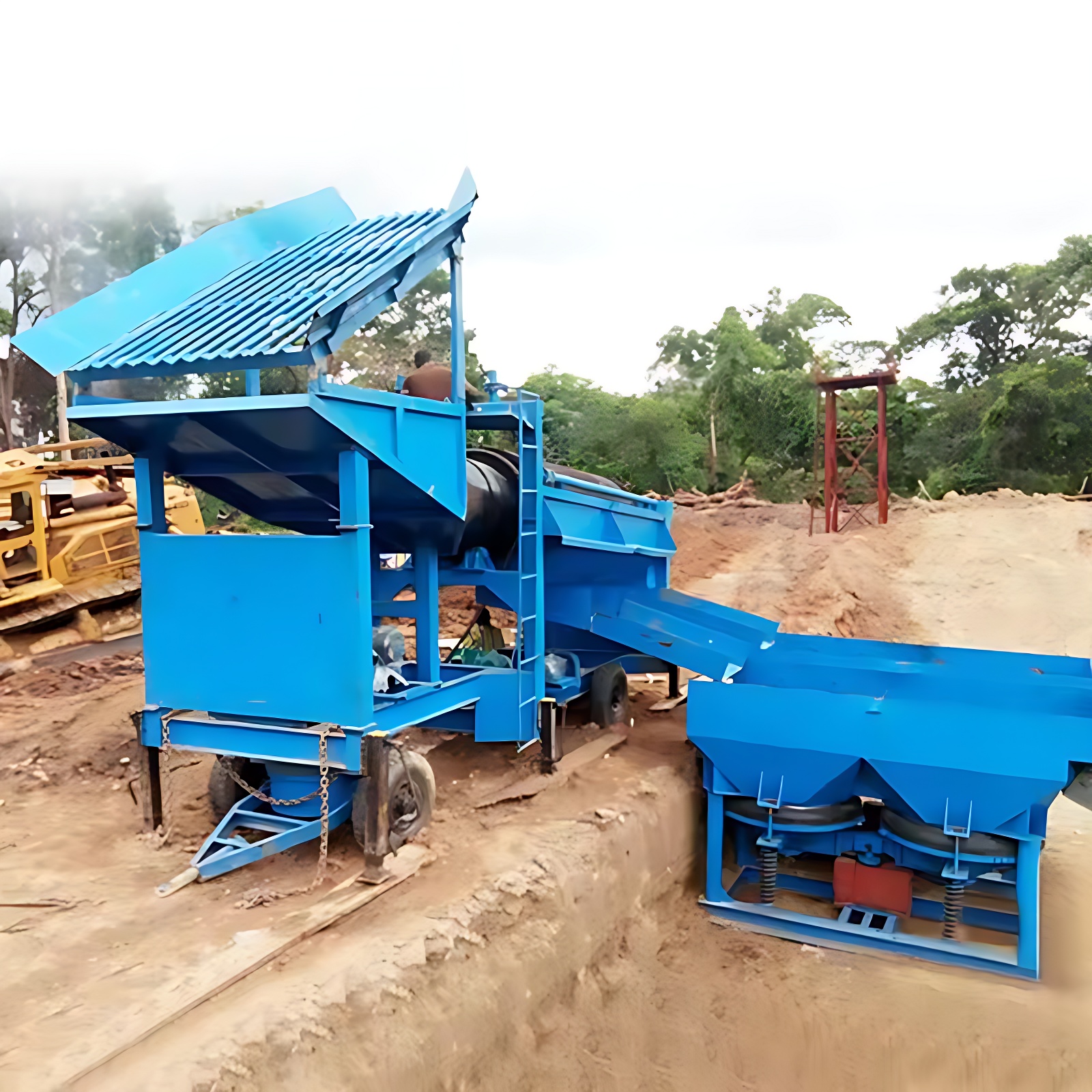 gold washing plant