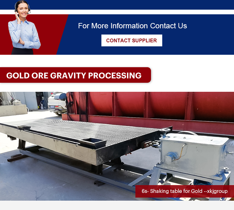 GOLD ORE GRAVITY PROCESSING