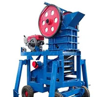 Mobile Jaw Crusher With Vitbrating Screen