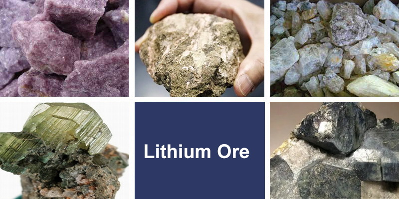 lithium ore
