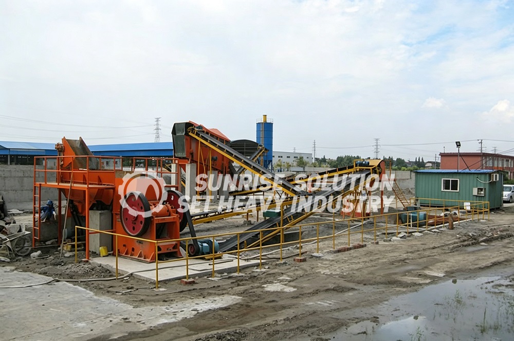 Mobile crusher plant