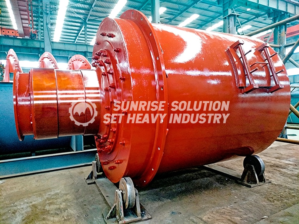 Process flow of sand crusher production line