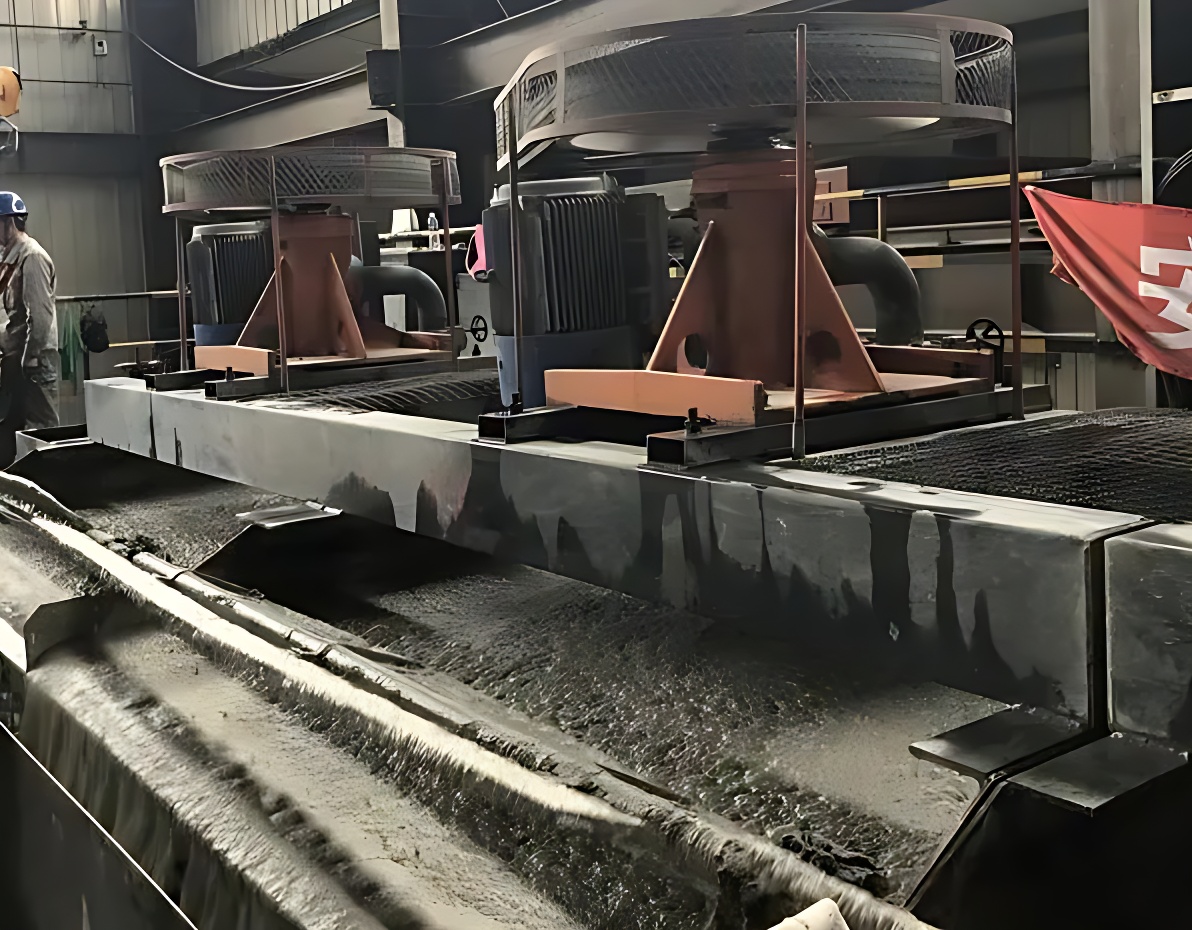 Fluorite flotation machine