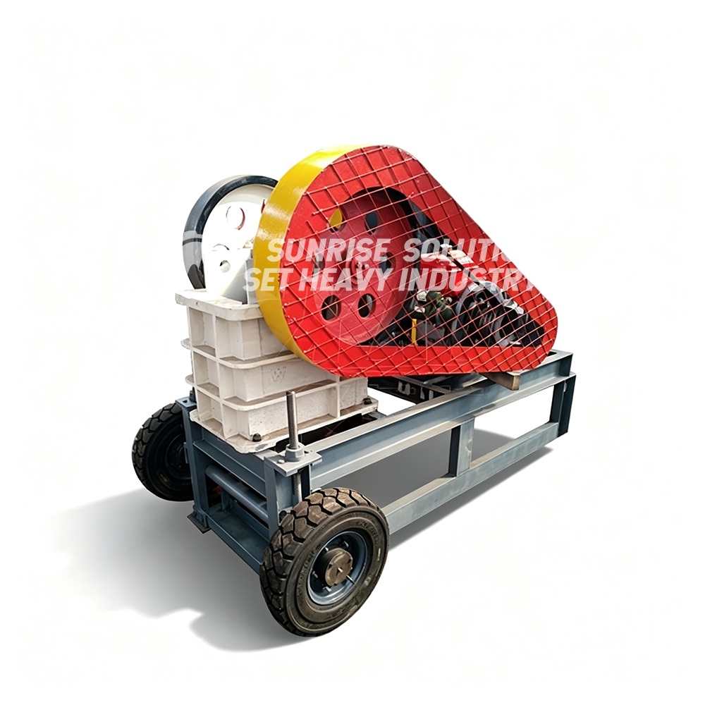 PE150X250Diesel jaw crusher