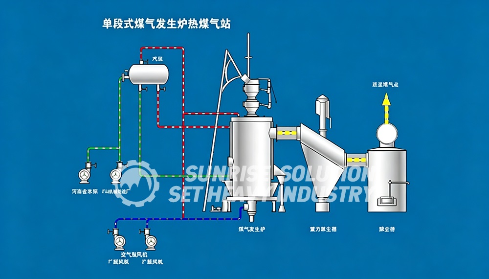 Process flow of sand crusher production line