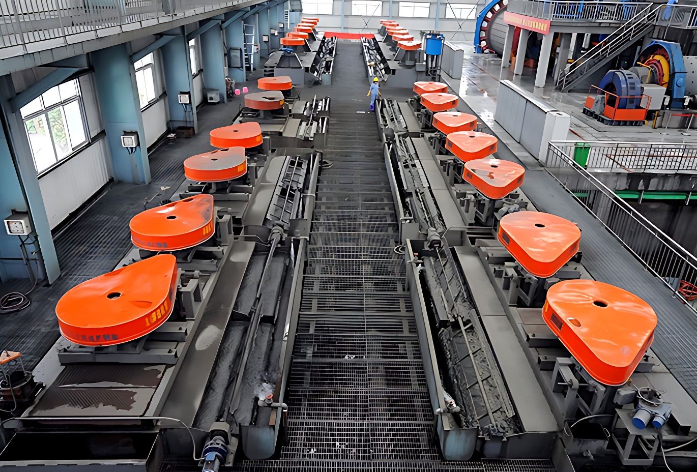 Fluorite flotation machine