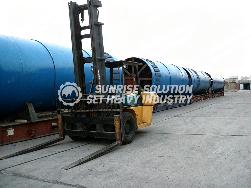 Large rotary kiln